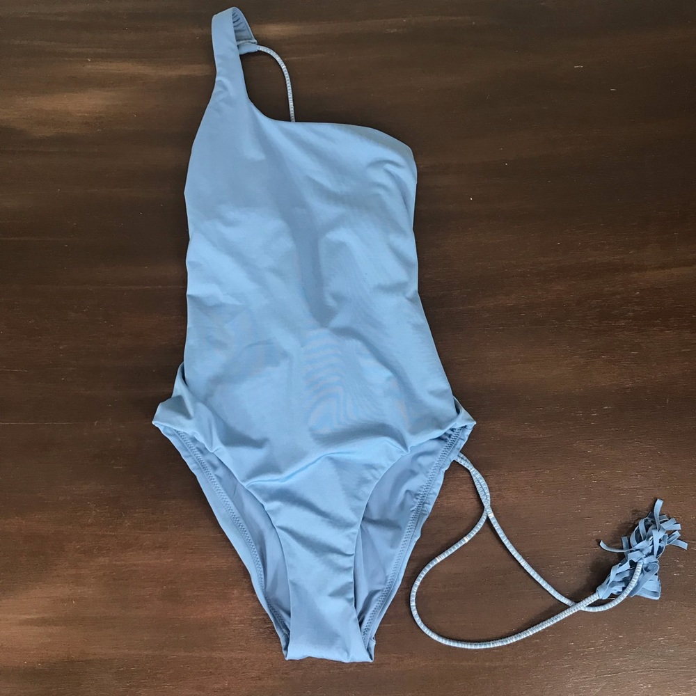 Red Carter one shoulder bathing - Picture 2 of 8